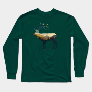 North American Elk Long Sleeve T-Shirt